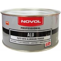 Шпатлёвка Novol ALU с алюминиевой пудрой 1165 1,8кг