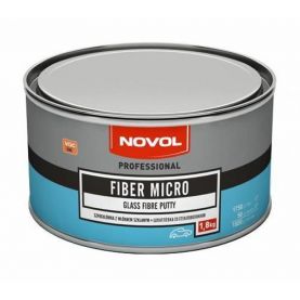 Шпатлёвка Novol Fiber Micro cо стекловолокном 1235 1,8кг