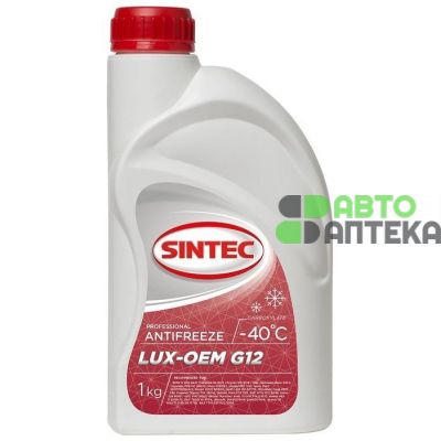 Антифриз Sintec LUX-OEM G12 -40°C красный 1л 613502