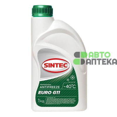 Антифриз Sintec Euro G11 -40°C зелений 1л 802558