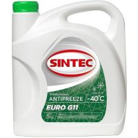 Антифриз Sintec Euro G11 -40°C зелёный 3л 990465