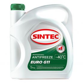 Антифриз Sintec Euro G11 -40°C зелёный 5л 800523