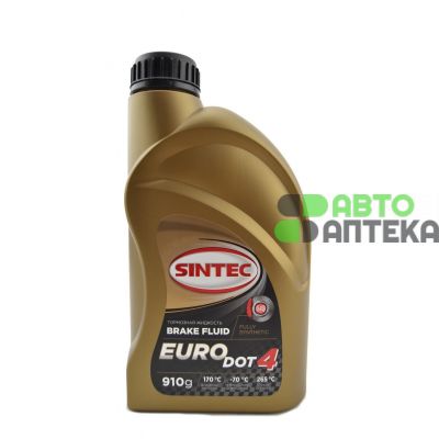 Гальмівна рідина Sintec EURO DOT 4 1л