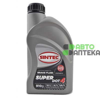 Тормозная жидкость Sintec SUPER DOT 4 1л