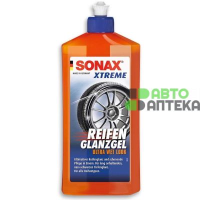 Гель SONAX Xtreme Reifen Glanzgel для чорніння шин 500мл 235241