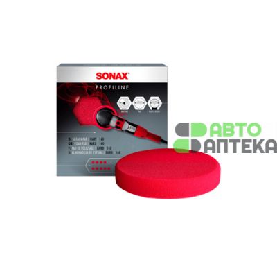Полировочный круг Sonax красный средней жесткости 160см 493100
