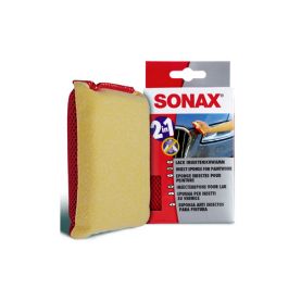 Губка Sonax 2 в 1 для стекла 426100