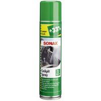 Полироль Sonax Cockpit Spray Lemon-fresh для пластика лимон 343300 400мл