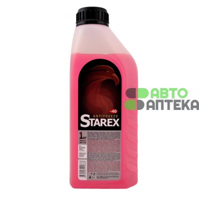 Антифриз Starex G12 -40°C красный 1л