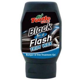 Полироль Turtle Wax Black in a flash для бамперов черный 300мл