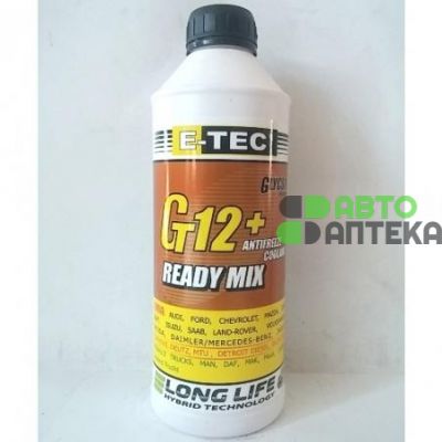 Антифриз концентрат G12+ Glycsol XLC E-TEC 1,5л