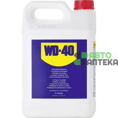 Смазка проникающая WD-40 многофункциональная 5л