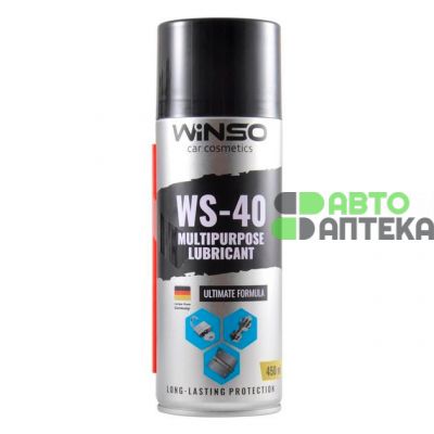 Смазка WINSO PROFESSIONAL MULTIPURPOSE LUBRICANT WS-40 450ml 830210