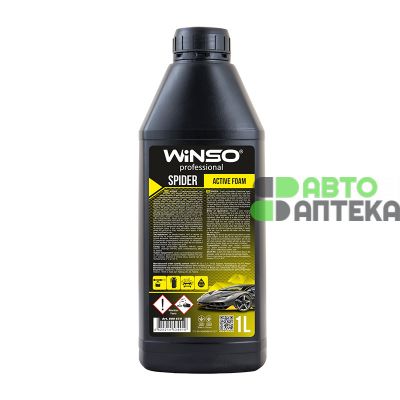 Активная пена Winso Spider Active Foam для безконтактной мойки концентрат 1:12-1:10 1л 880650