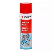 Очиститель WÜRTH Industry Clean для удаления остатков клейкой ленты 500мл 0893140