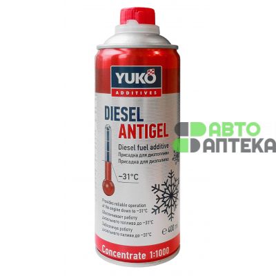 Антигель YUKO Diesel Antigel дизельный (1:1000) 400мл