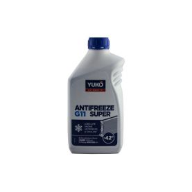 Антифриз YUKO Super G11 -42°C синий 1л