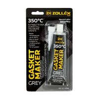 Герметик прокладка Zollex Grey Gasket Maker +350°C серый 85г