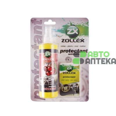 Поліроль Zollex Protectant для пластику вишня MLCH25 240мл