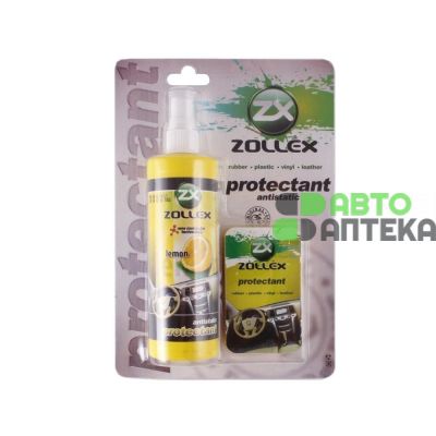 Полироль Zollex Protectant для пластика лимон MLLE25 240мл