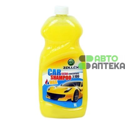 Автомобильный шампунь Zollex Car Extra Concentrate Shampoo концентрат YE-100 1л