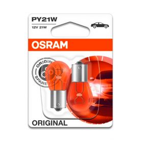 Автолампи Osram 7507-02B (BA15s, PY21W, 12V, 25W)