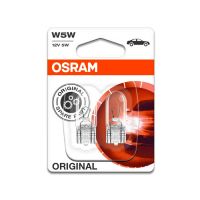 Комплект ламп Osram 2825-02B  W5W 12В, 5Вт, W2,1X9,5D