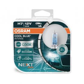 Автолампа Osram Cool Blue Intense NextGen комплект (PX26d, H7, 5000К, 12V, 55W) 64210 CBN-HCB