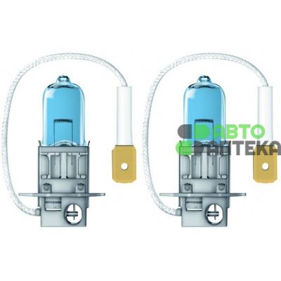 Автолампа Osram 64151CBI Cool Blue Intense комплект (PK22s, H3, 4200K, 12V, 55W)