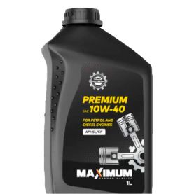 Автомобильное моторное масло Maximum Premium 10W-40 1л