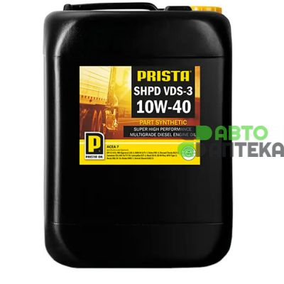 Автомобильное моторное масло PRISTA SHPD VDS-3 10w-40 20л 1846