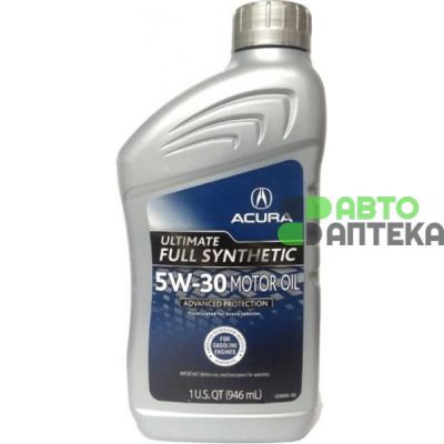 Автомобильное моторное масло ACURA Ultimate Full Synthetic 5W-20 1л 087989142
