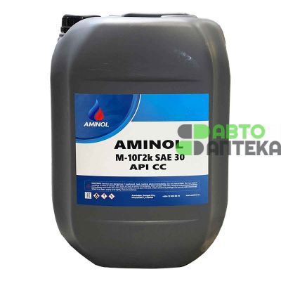 Моторное масло AMINOL М-10G2К SAE 30 20л AM148750