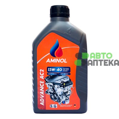 Автомобільна моторна олива Aminol Advance AC2 15W40 1л AM164943