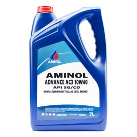 Автомобильное моторное масло Aminol Advance AC3 10W40 7л