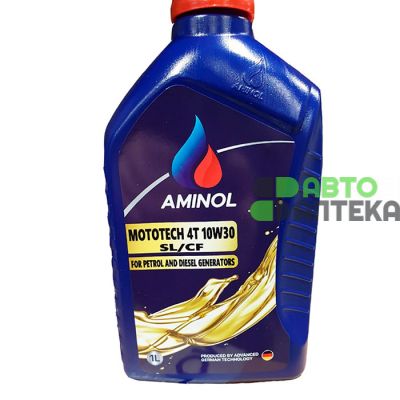 Масло моторное AMINOL Mototech 4T 10W30 1л
