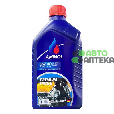 Автомобильное моторное масло Aminol Premium PMG6 5W30 1л