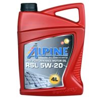 Автомобильное моторное масло Alpine RSL 5W-20 4л