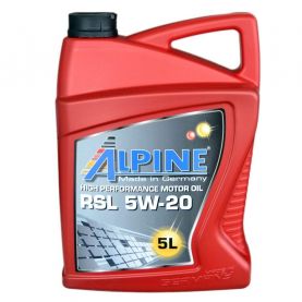 Автомобильное моторное масло Alpine RSL 5W-20 5л