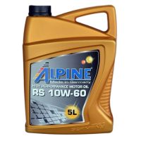 Автомобильное моторное масло Alpine RS 10W-60 5л