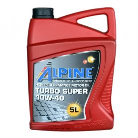 Автомобильное моторное масло Alpine Turbo Super 10W-40 5л
