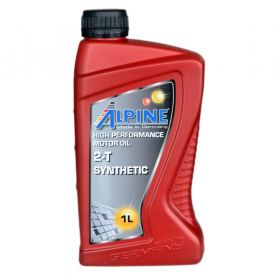 Масло моторное Alpine 2T Synthetic API TC (JASO FC) 1л