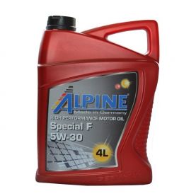 Автомобильное моторное масло Alpine Special F 5W-30 4л
