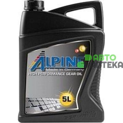 Масло трансмиссионное Alpine Syngear 75W-90 API GL-4/GL-5 5л