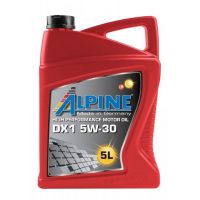 Автомобильное моторное масло Alpine DX1 5W-30 5л