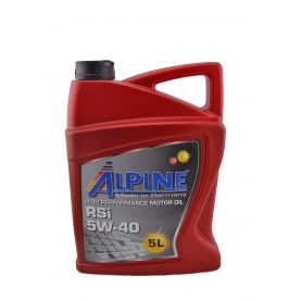 Автомобильное моторное масло Alpine RSi 5W-40 5л