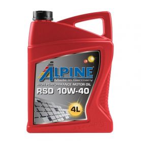 Автомобільне моторне масло Alpine 10W-40 RSD 4л