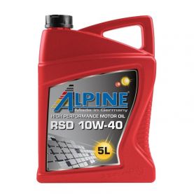 Автомобільне моторне масло Alpine 10W-40 RSD 5л