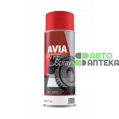 Смазка-спрей тефлоновая AVIA PTFE spray для подшипников 400мл avia0151