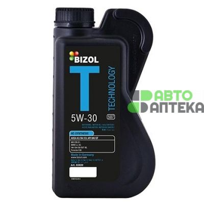 Автомобильное моторное масло Bizol Technology 5W-30 B85820 1л